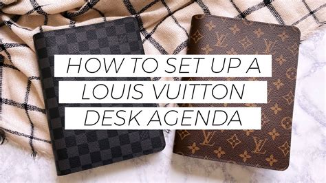 louis vuitton desk agenda replica|louis vuitton 6 ring agenda.